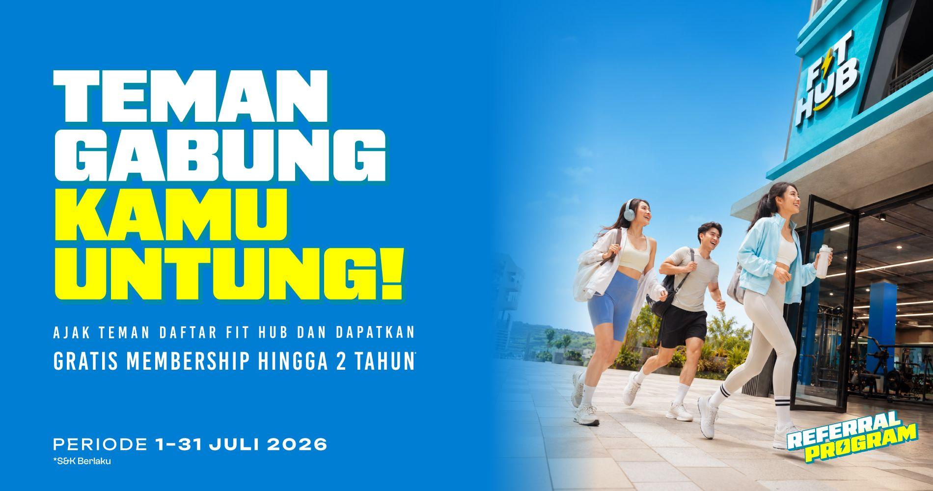 Fitur Aplikasi FIT HUB - Referral Program