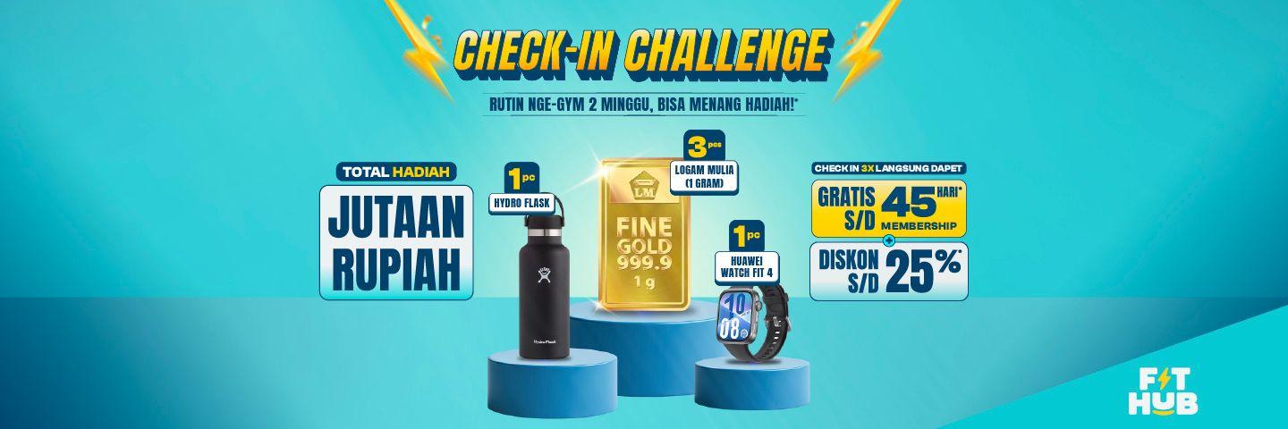 Check-in Challenge Februari 2026