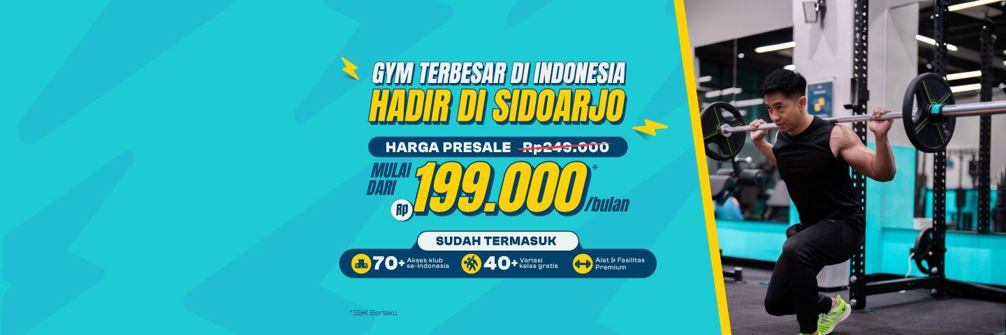 BARU! FIT HUB Kini Hadir di Sidoarjo, Dapatkan Harga Spesial